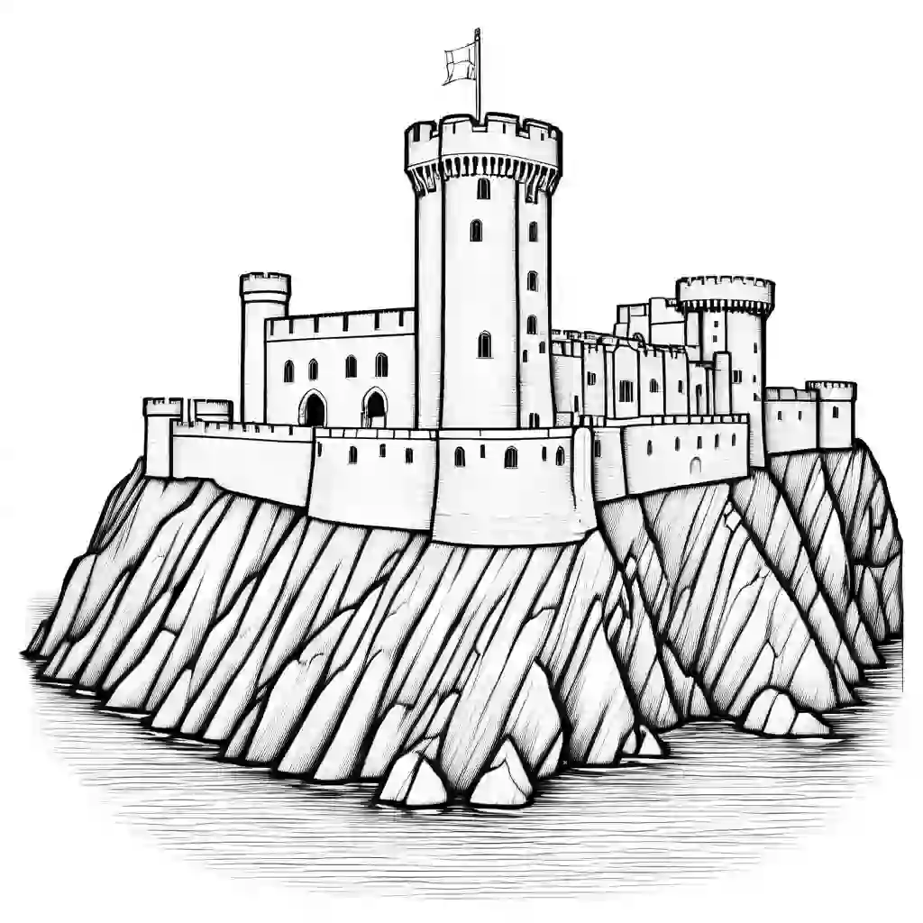 Dover Castle coloring pages